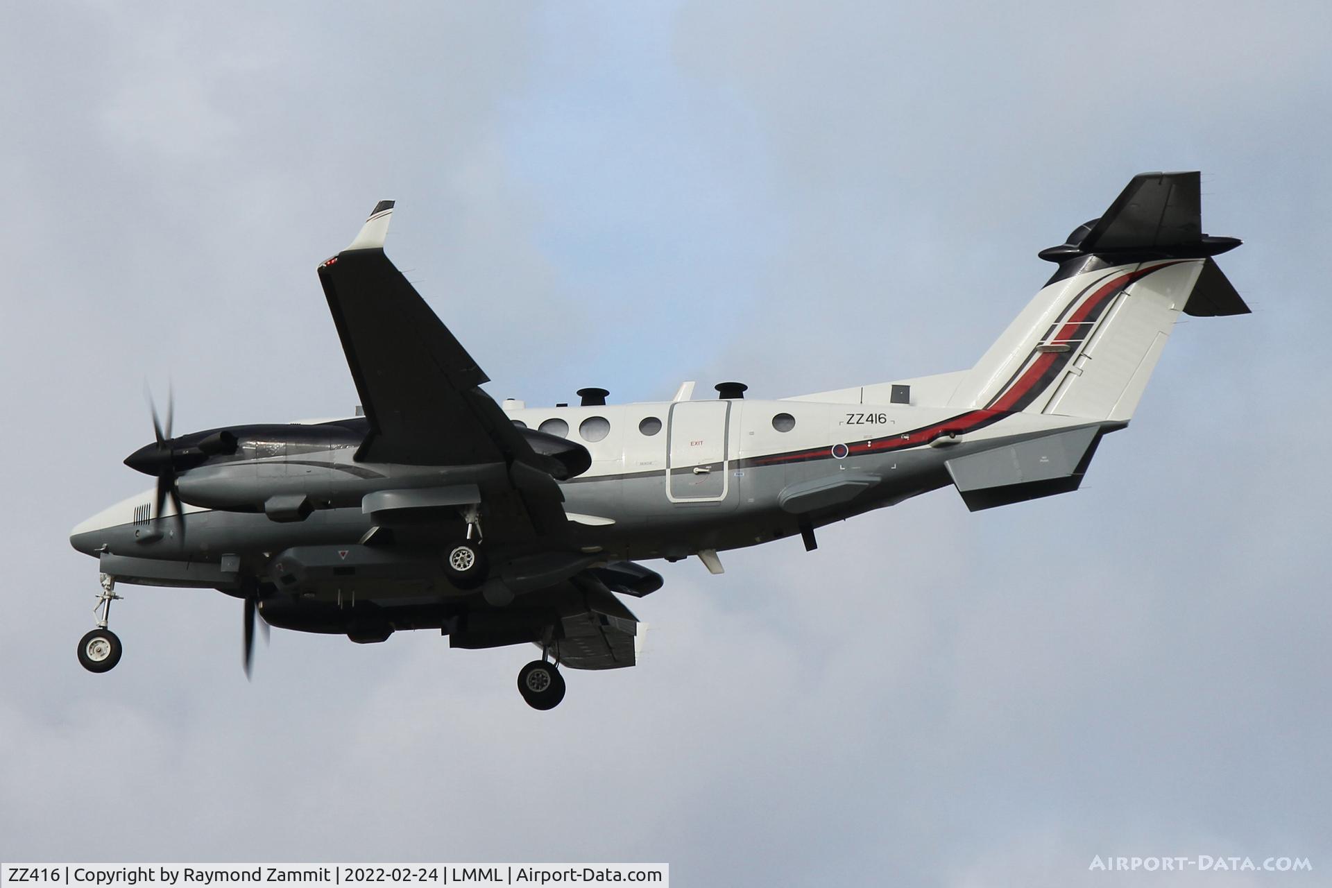 ZZ416, 2007 Beechcraft Shadow R.Mk1 (350CER) Super King Air C/N FM-14, Hawker Beechcraft Shadow R1 ZZ416 Royal Air Force