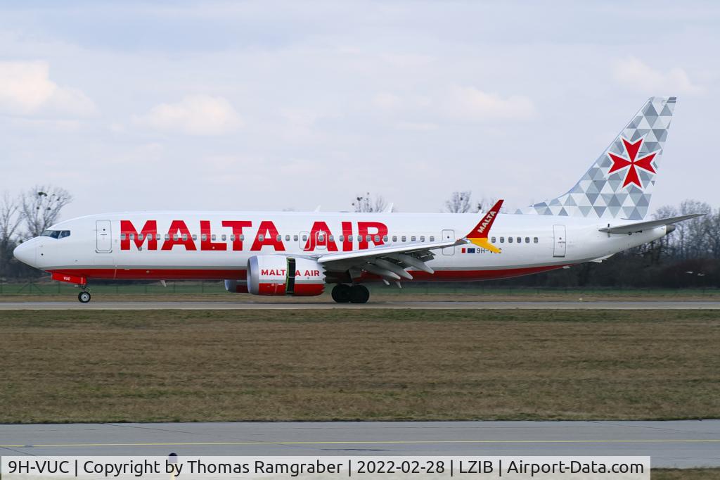 9H-VUC, 2021 Boeing 737-8-200 MAX C/N 62328, Malta Air Boeing 737-8 MAX