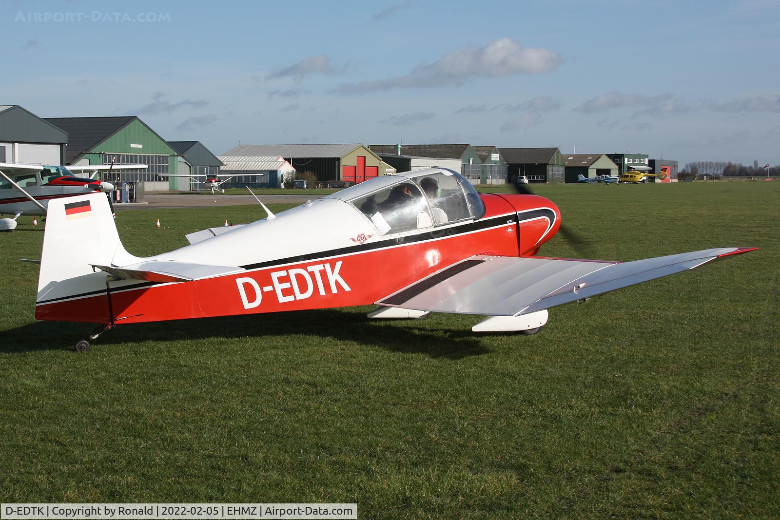 D-EDTK, 1956 SAN Jodel D-117 C/N 420, at ehmz