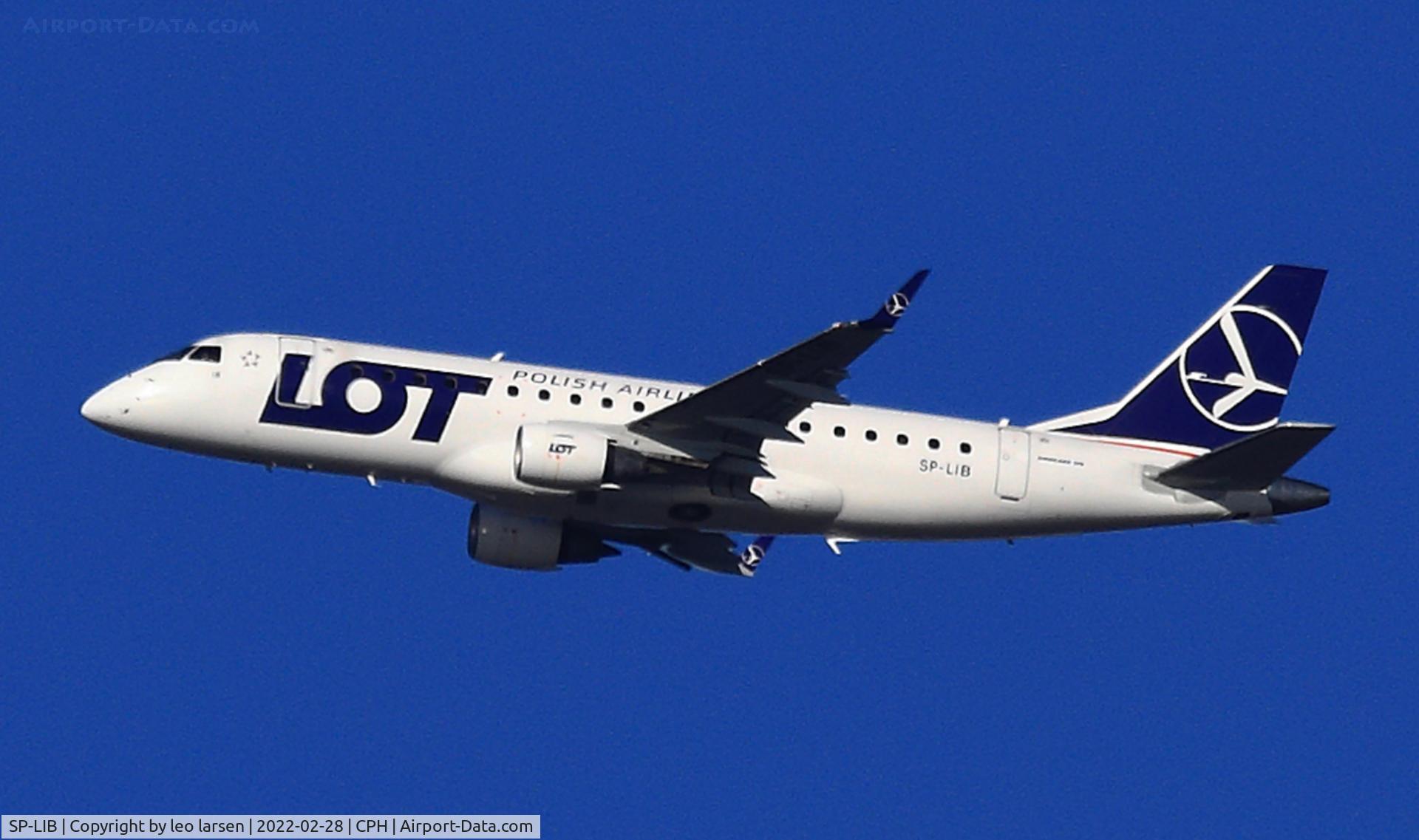 SP-LIB, 2006 Embraer 175STD (ERJ-170-200STD) C/N 17000132, Copenhagen 28.2.2022