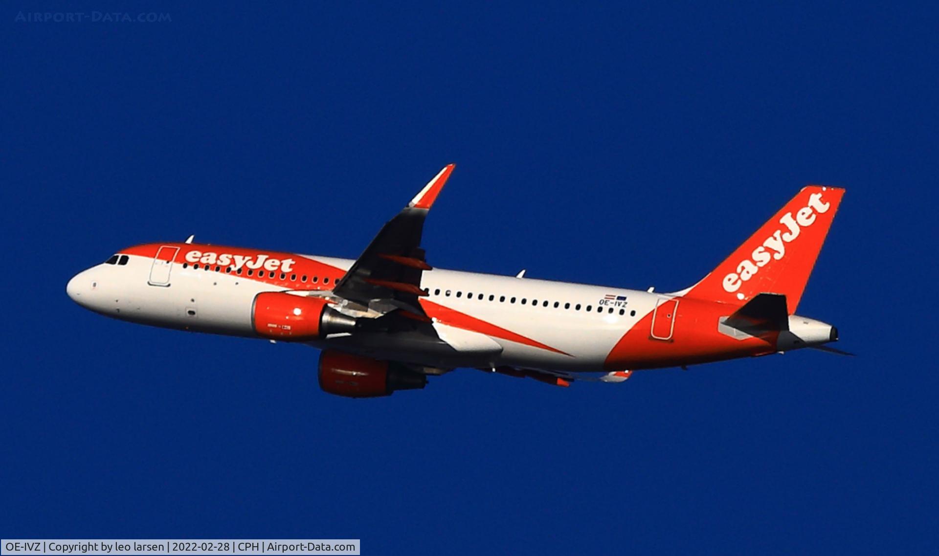 OE-IVZ, 2015 Airbus A320-214 C/N 6485, Copenhagen 28.2.2022