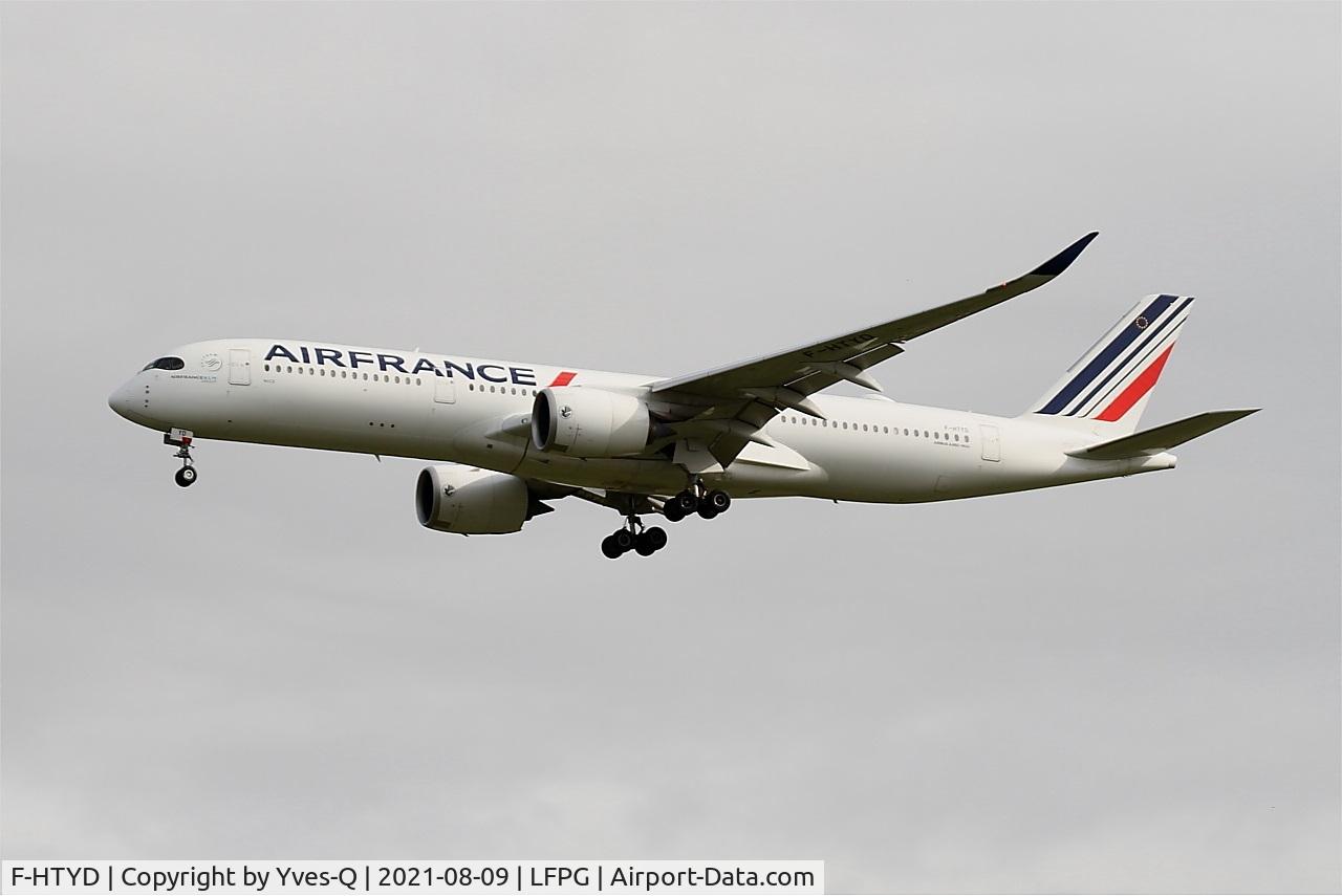 F-HTYD, 2020 Airbus A350-941 C/N 381, Airbus A350-941, On final rwy 26L, Roissy Charles De Gaulle airport (LFPG-CDG)
