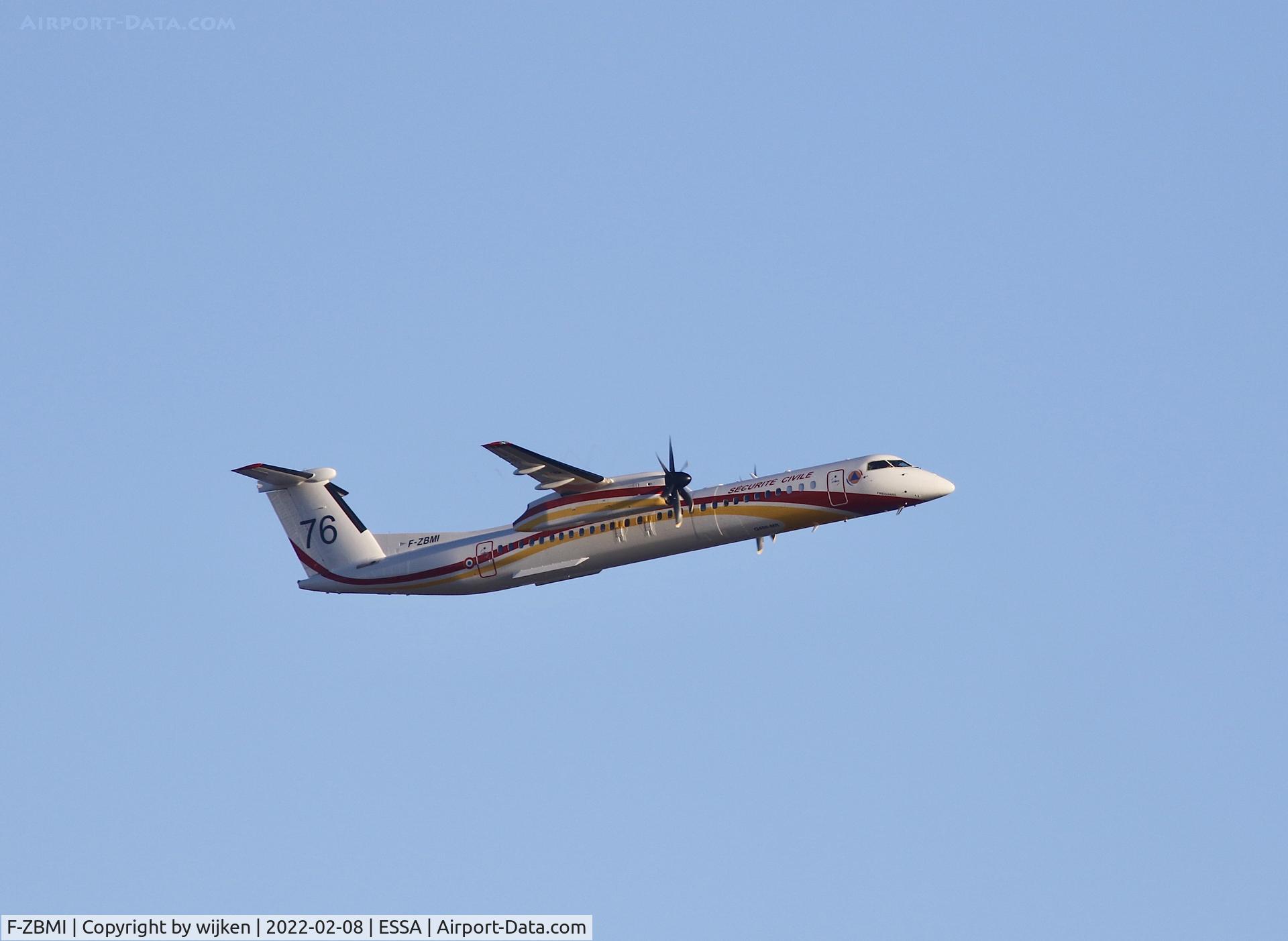 F-ZBMI, 2019 De Havilland Canada DHC-8-402Q-MR Dash 8 Dash 8 C/N 4597, RWY 19R