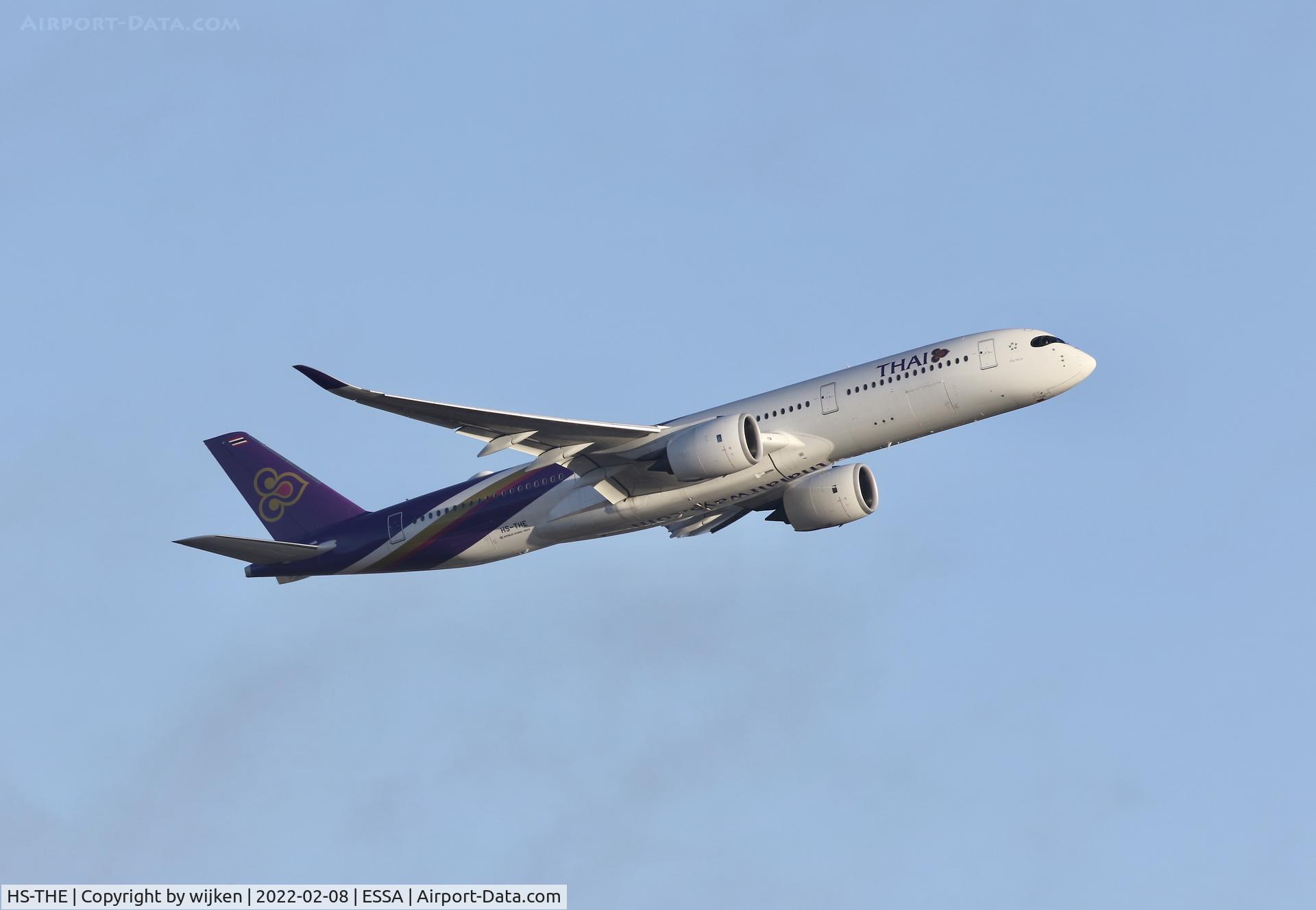 HS-THE, 2017 Airbus A350-941 C/N 111, RWY 19R