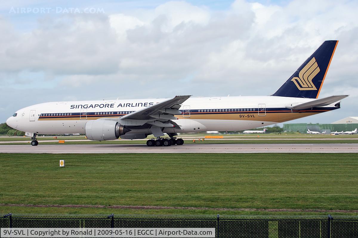 9V-SVL, 2002 Boeing 777-212/ER C/N 32336, at man