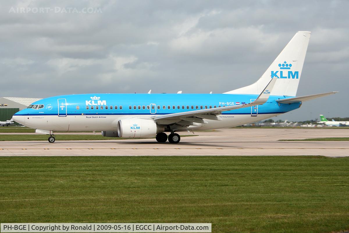 PH-BGE, 2008 Boeing 737-7K2 C/N 30371, at man