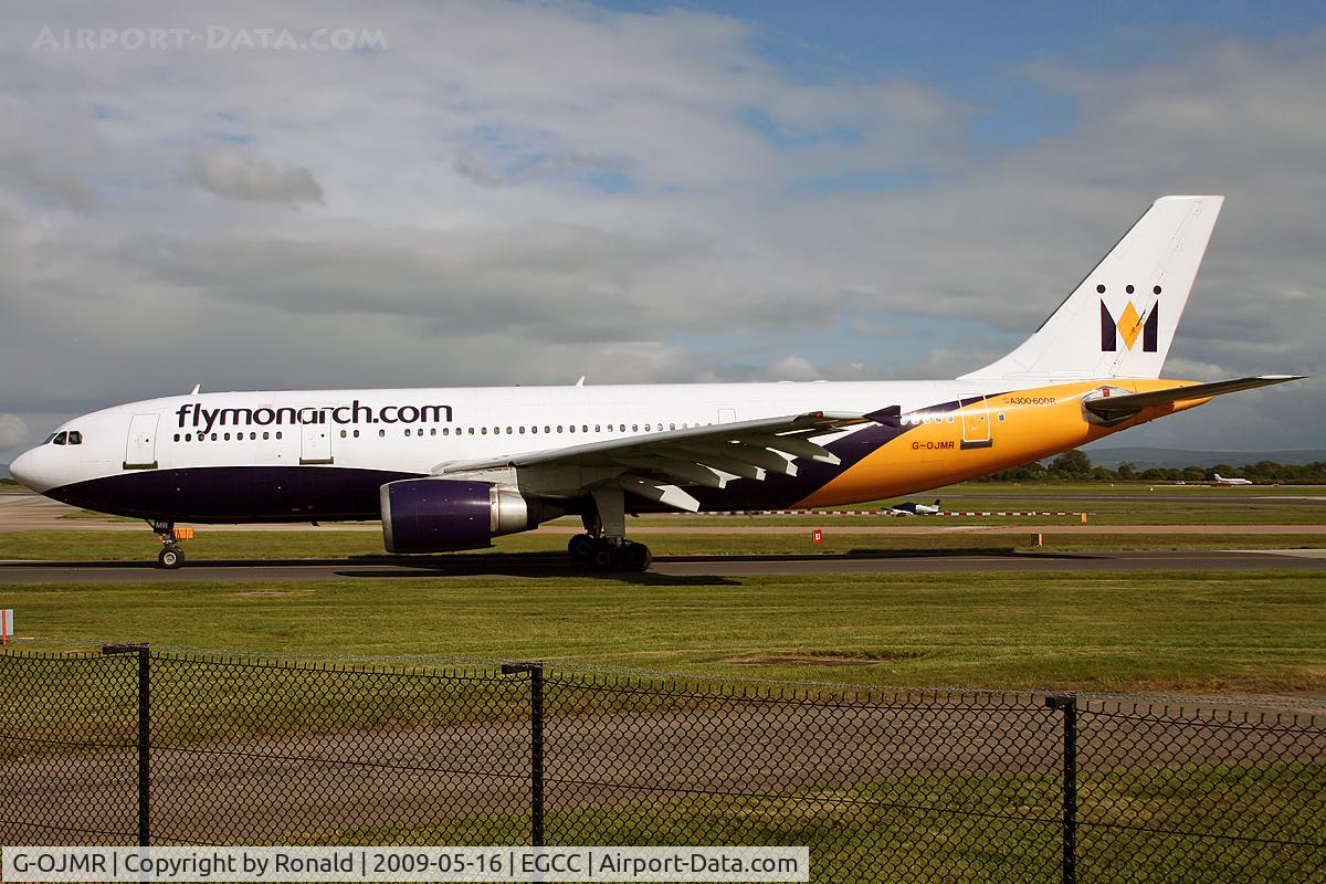 G-OJMR, 1991 Airbus A300B4-605R C/N 605, at man