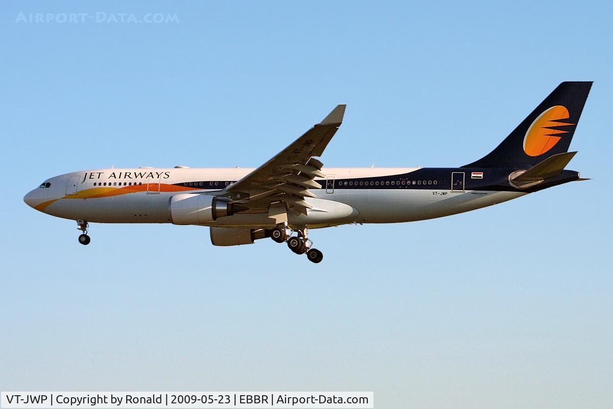 VT-JWP, 2008 Airbus A330-202 C/N 947, at bru