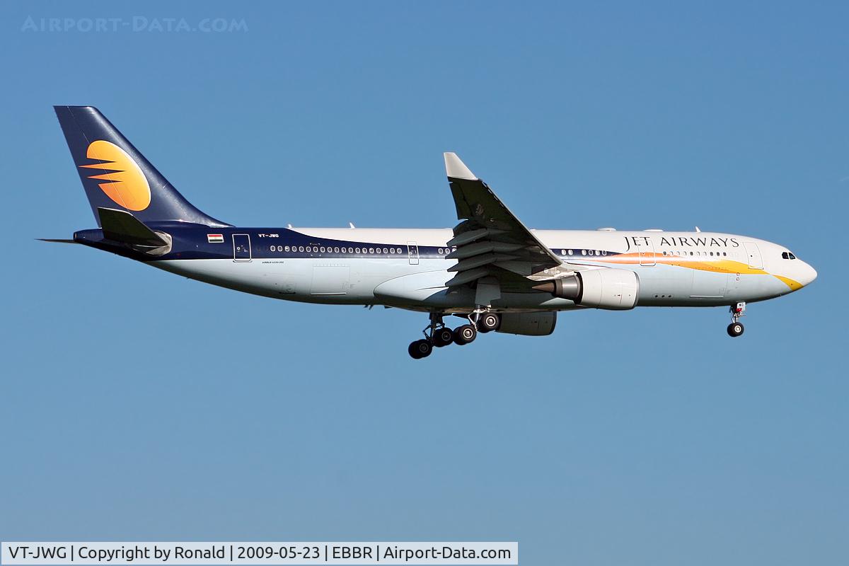 VT-JWG, 2007 Airbus A330-202 C/N 831, at bru