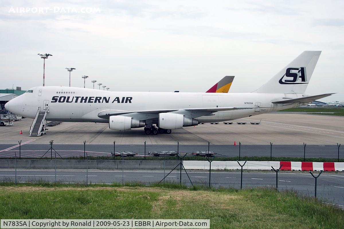 N783SA, 1987 Boeing 747-281F C/N 23919, at bru