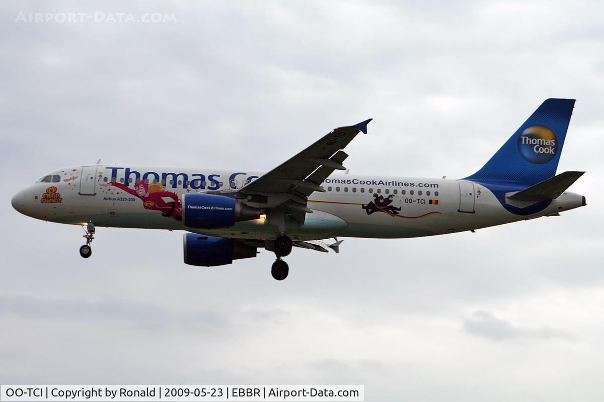 OO-TCI, 2003 Airbus A320-214 C/N 1975, at bru