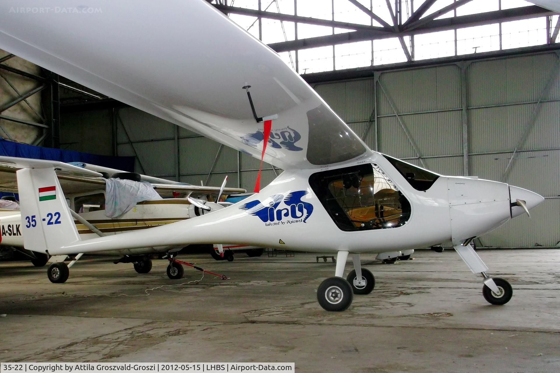 35-22, Pipistrel Virus 912 C/N 085R1V91221102, LHBS - Budaörs Airport, Hungary
