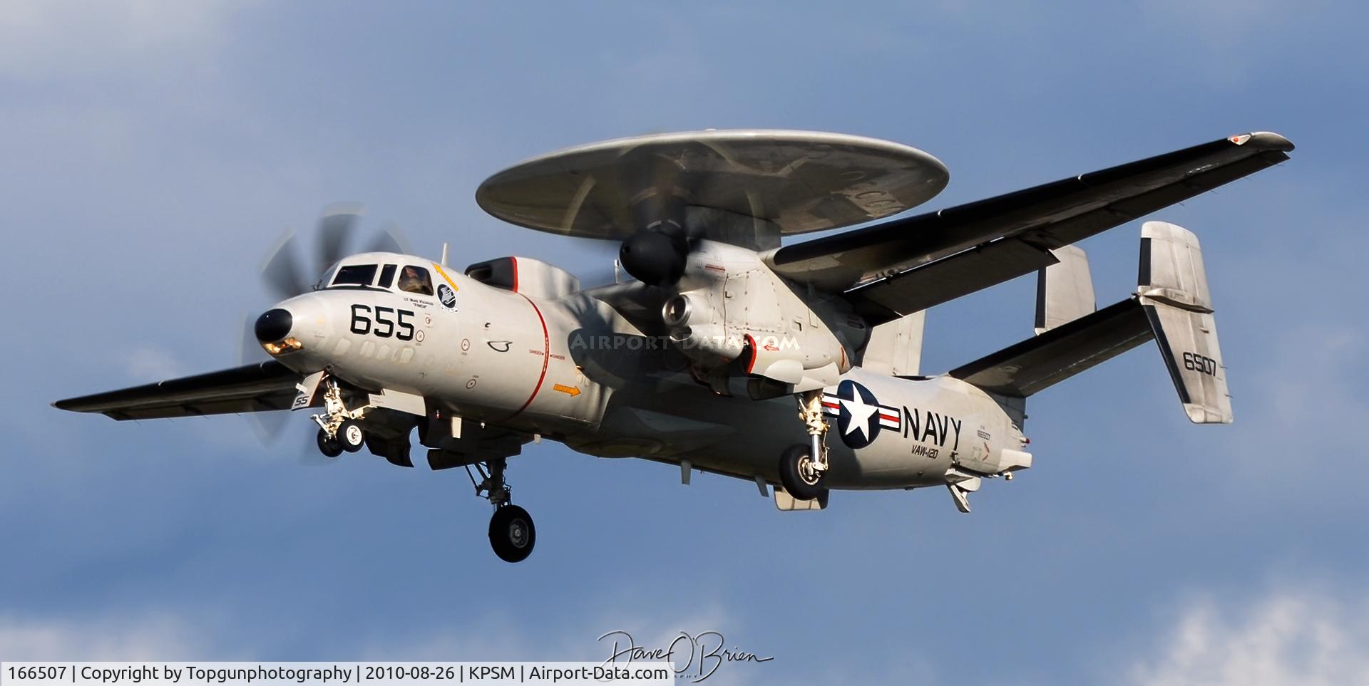 166507, Northrop Grumman TE-2C C/N Not found 166507, HAWKEYE22