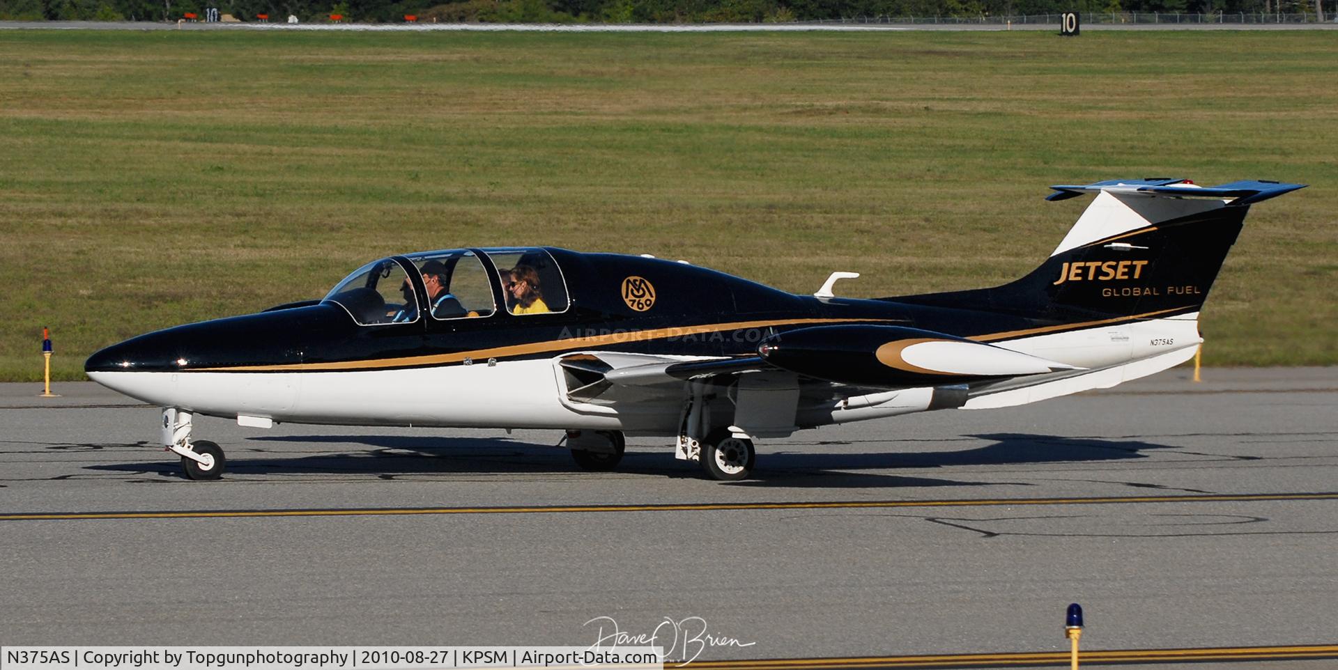 N375AS, 1959 Morane-Saulnier MS.760 Paris C/N 44, JETSET