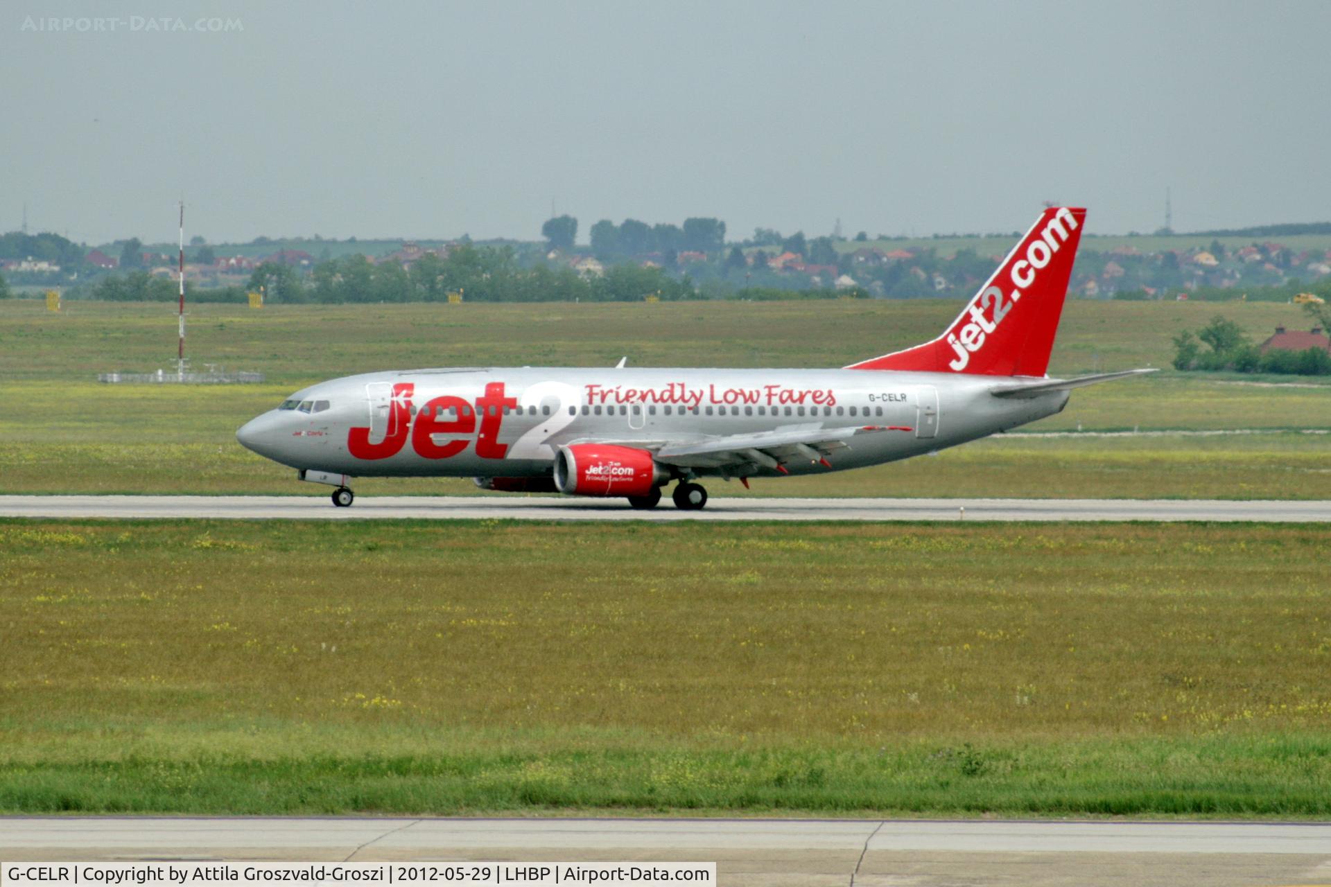 G-CELR, 1986 Boeing 737-330(QC) C/N 23523, LHBP - Budapest Airport-Ferihegy I. Hungary