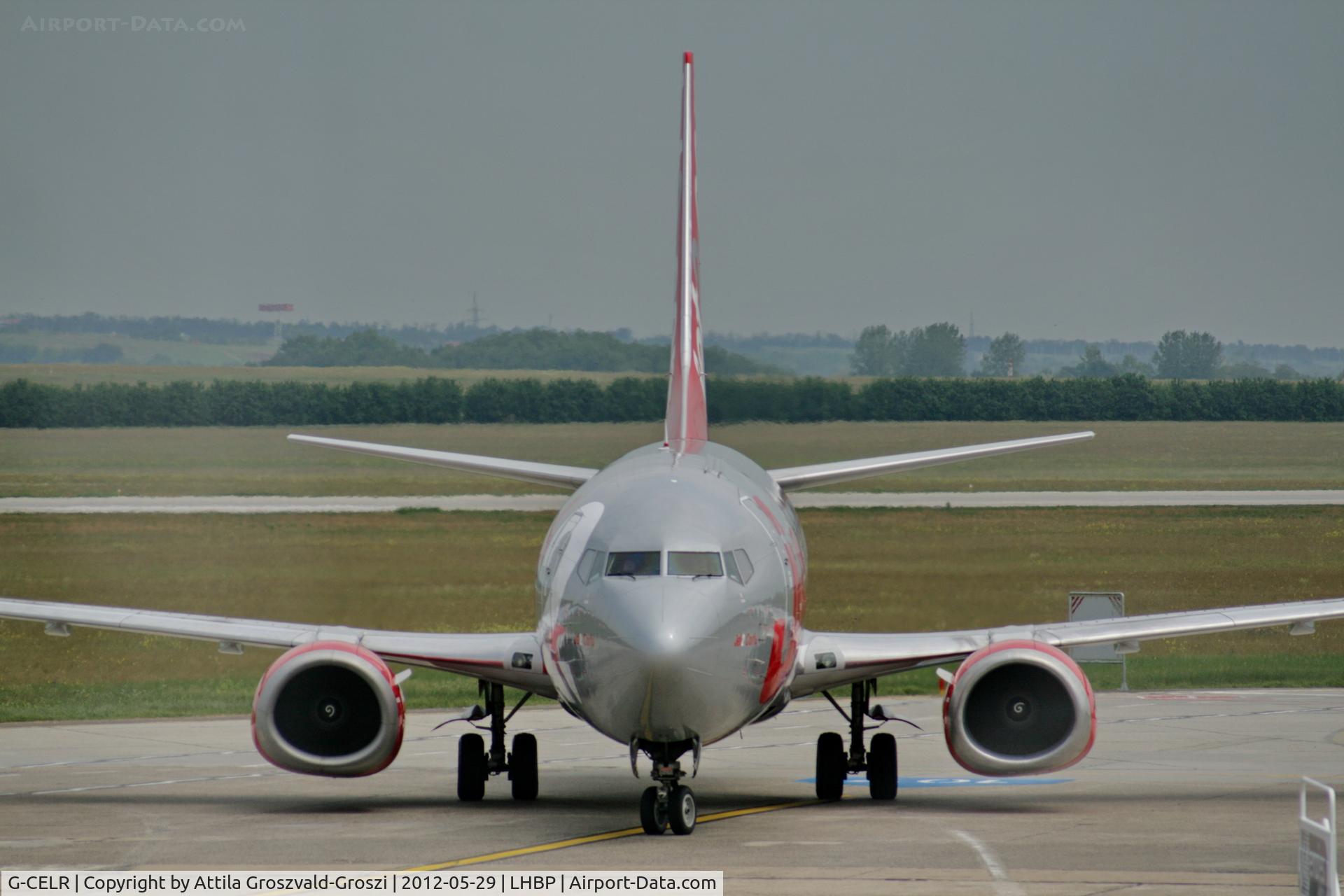 G-CELR, 1986 Boeing 737-330(QC) C/N 23523, LHBP - Budapest Airport-Ferihegy I. Hungary