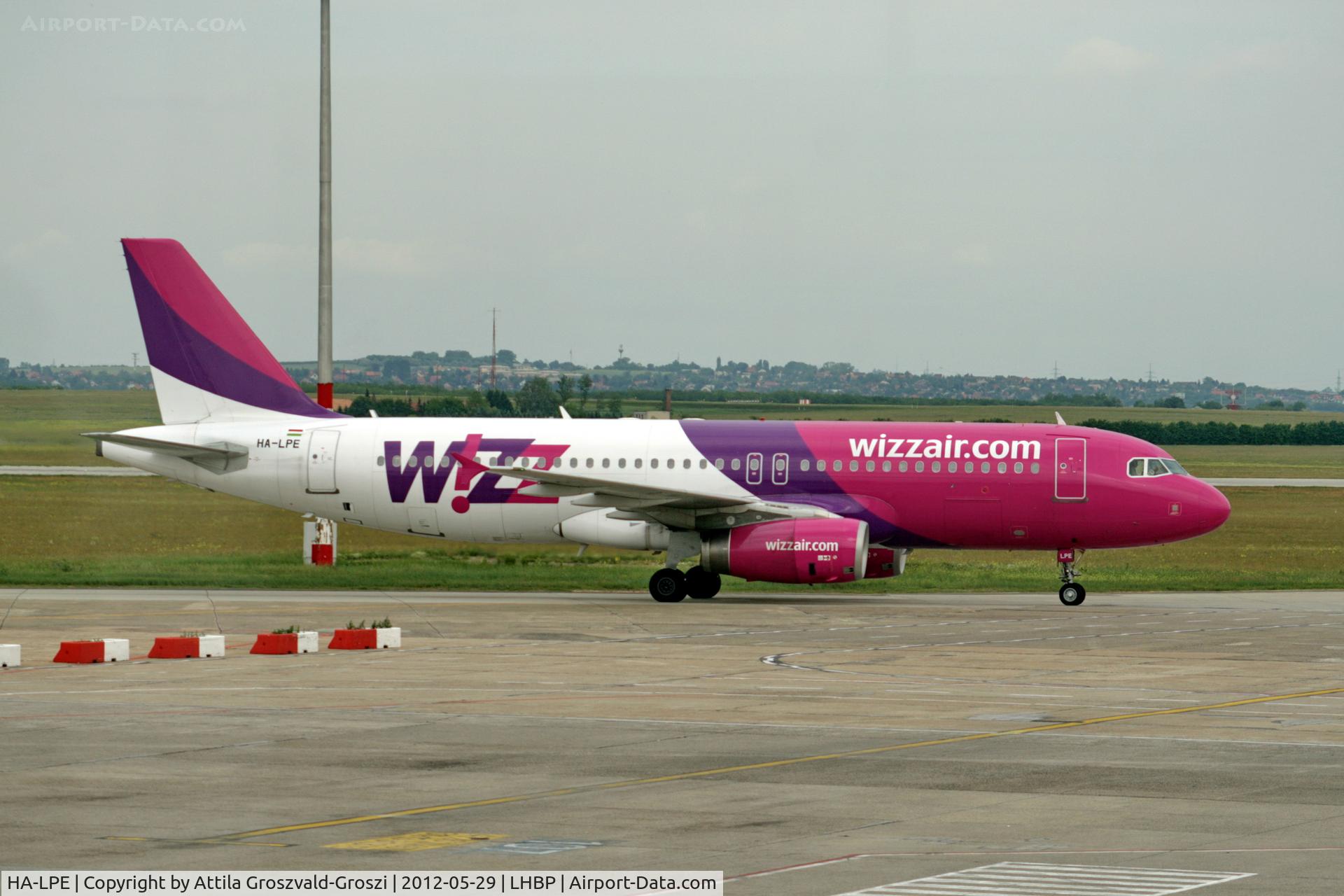 HA-LPE, 2002 Airbus A320-233 C/N 1892, LHBP - Budapest Airport-Ferihegy I. Hungary