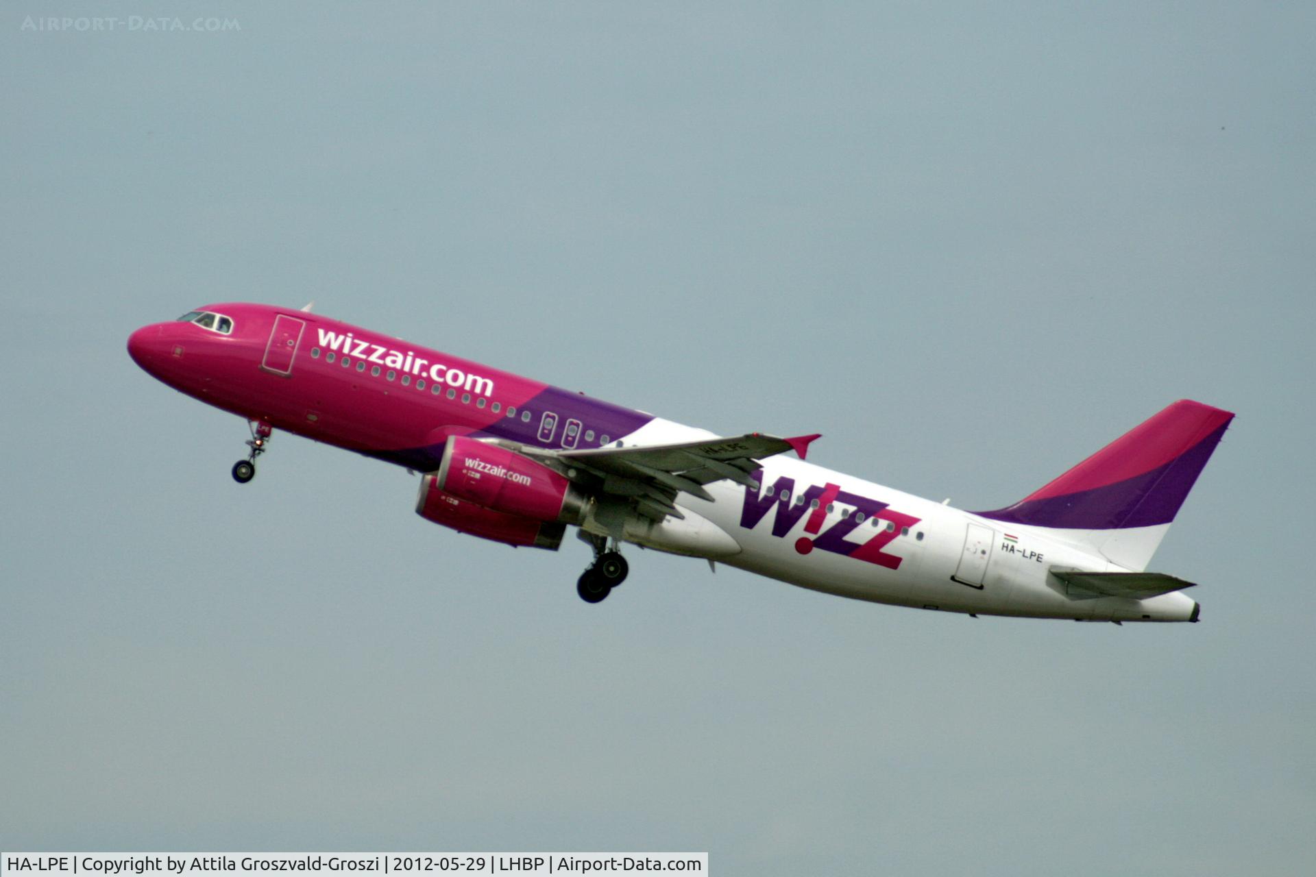 HA-LPE, 2002 Airbus A320-233 C/N 1892, LHBP - Budapest Airport-Ferihegy I. Hungary