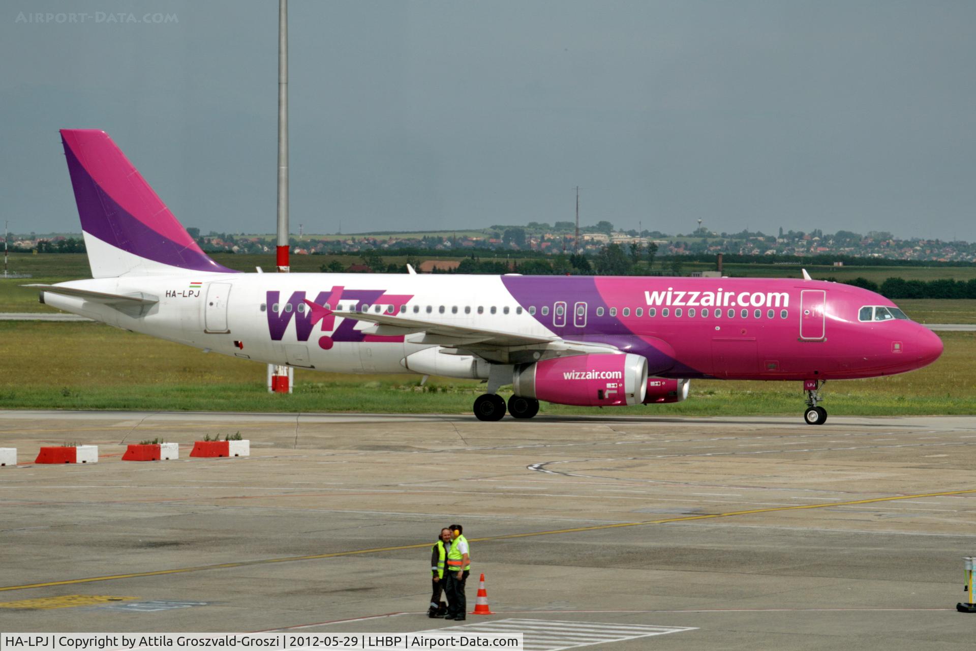 HA-LPJ, 2007 Airbus A320-232 C/N 3127, LHBP - Budapest Airport-Ferihegy I. Hungary