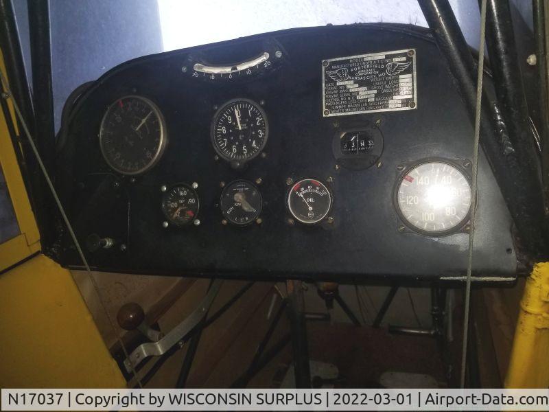 N17037, 1937 Porterfield 35-70 Flyabout C/N 237, FOUND SITTING IN A SHED/HANGER IN WISCONSIN. WAS UP FOR SALE AS OF MARCH 3 2022 HAS NOT MOVED IN OVER 30+ YEARS