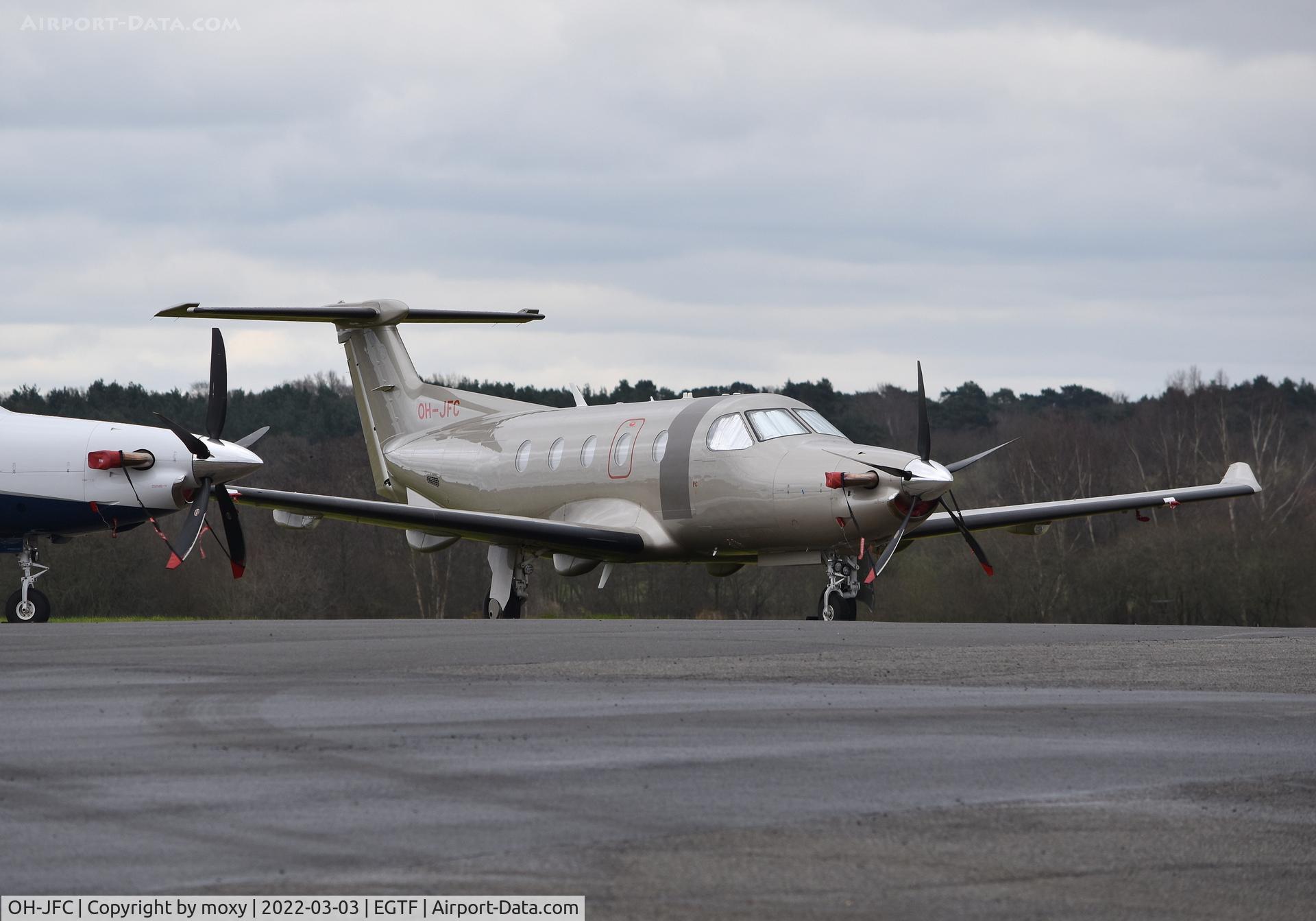 OH-JFC, 2017 Pilatus PC-12/47E C/N 1759, Pilatus PC-12/47E at Fairoaks.