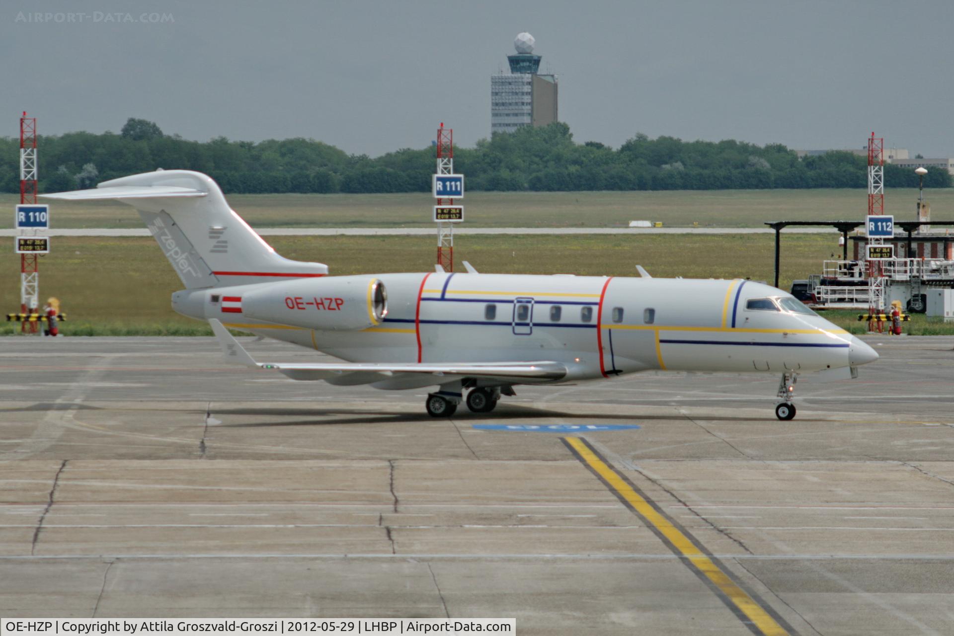 OE-HZP, 2011 Bombardier Challenger 300 (BD-100-1A10) C/N 20338, LHBP - Budapest Airport-Ferihegy I. Hungary
