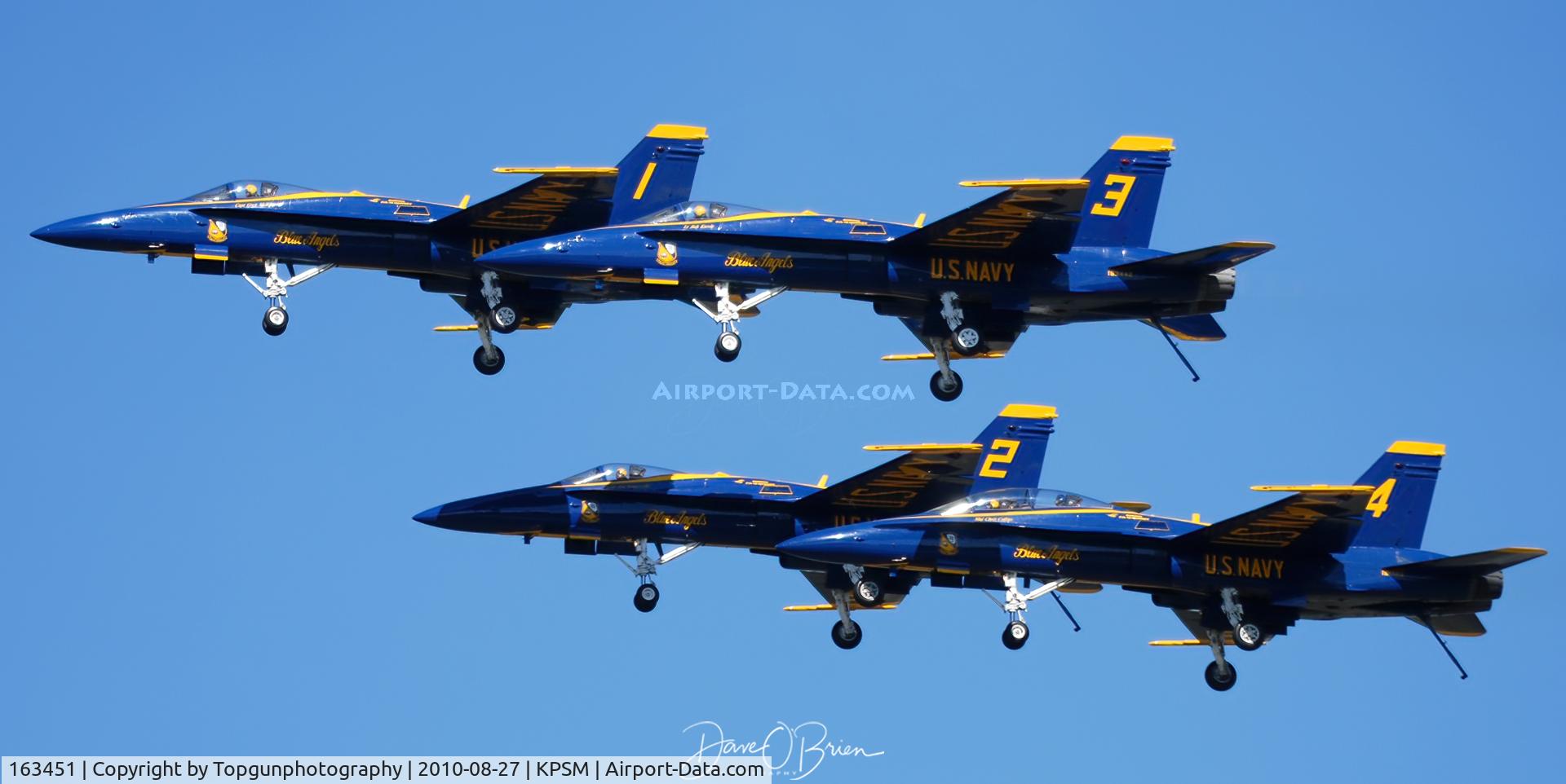 163451, 1988 McDonnell Douglas F/A-18C Hornet C/N 0662/C020, Practice Day