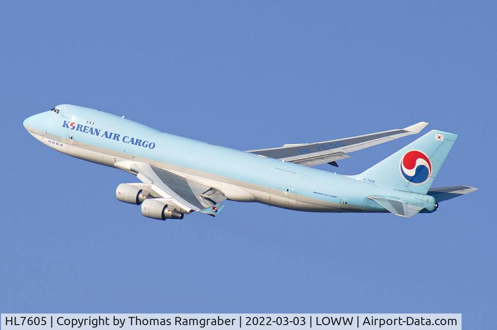 HL7605, 2006 Boeing 747-4B5ERF C/N 35526, Korean Air Cargo Boeing 747-4B5ER(F/SCD)
