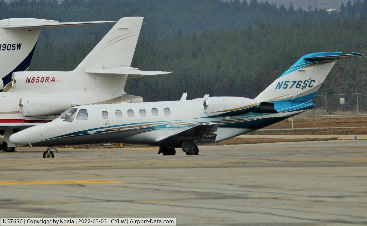 N576SC, 2005 Cessna 525A CitationJet CJ2 C/N 525A0224, Just arrived.