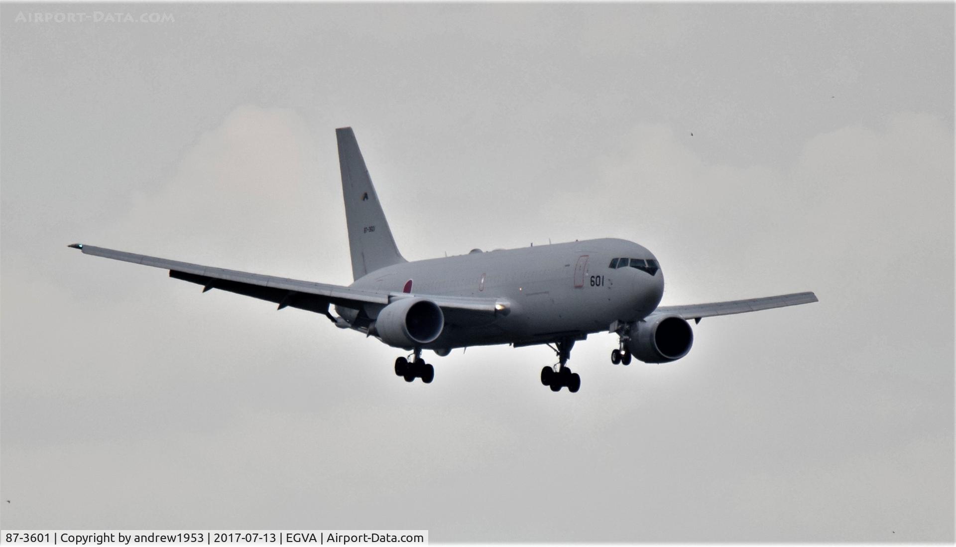 87-3601, 2005 Boeing KC-767J (767-2FK/ER) C/N 33844, 87-3601 at RAF Fairford.