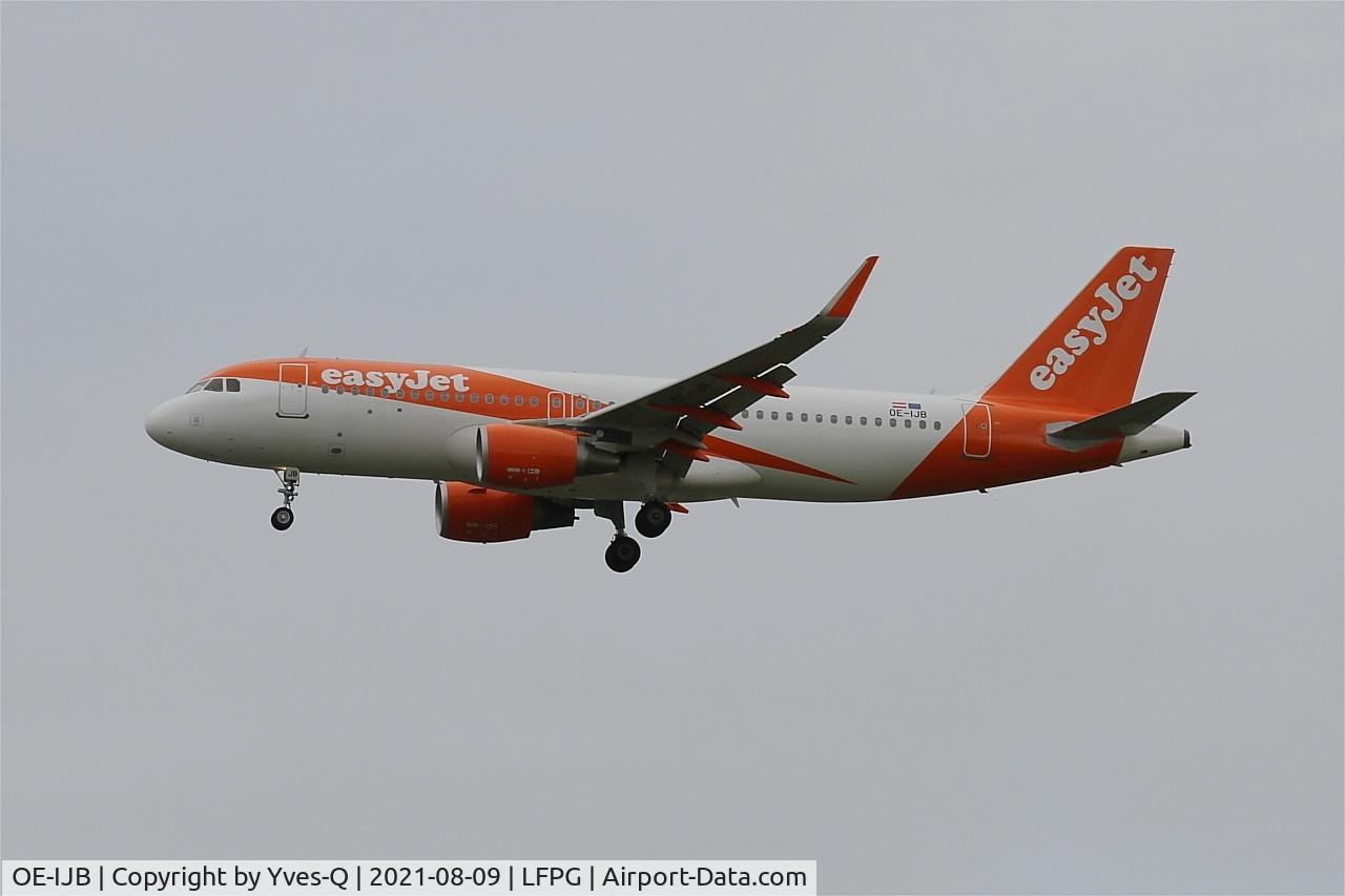 OE-IJB, 2015 Airbus A320-214 C/N 6572, Airbus A320-214, On final rwy 26L, Roissy Charles De Gaulle airport (LFPG-CDG)