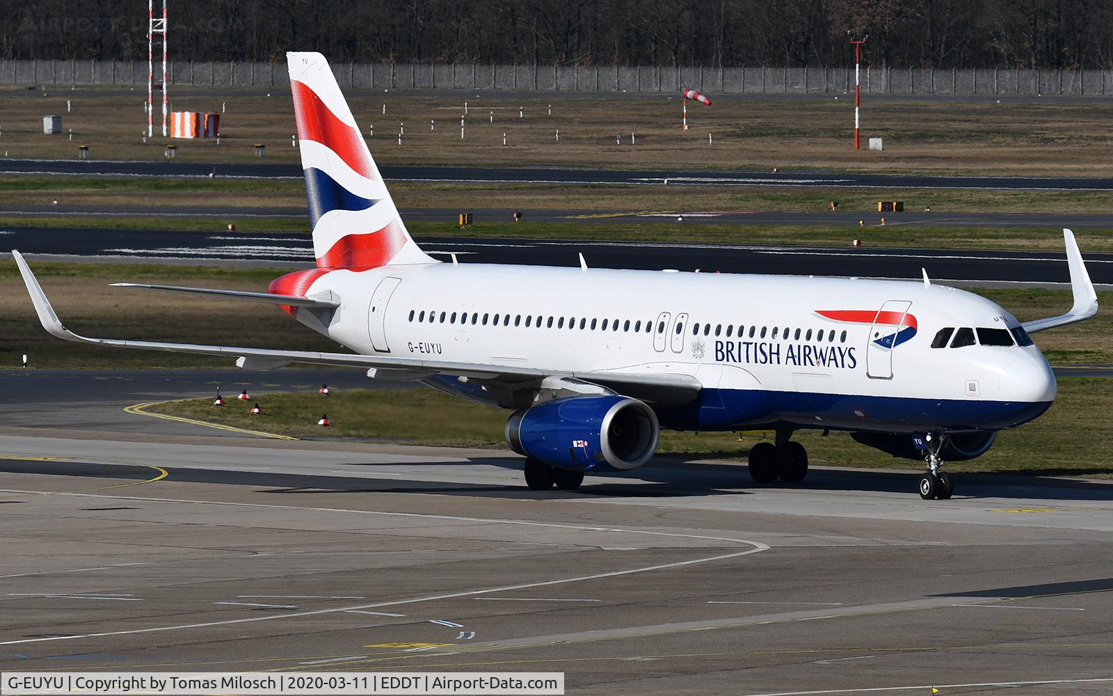 G-EUYU, 2014 Airbus A320-232 C/N 6028, 