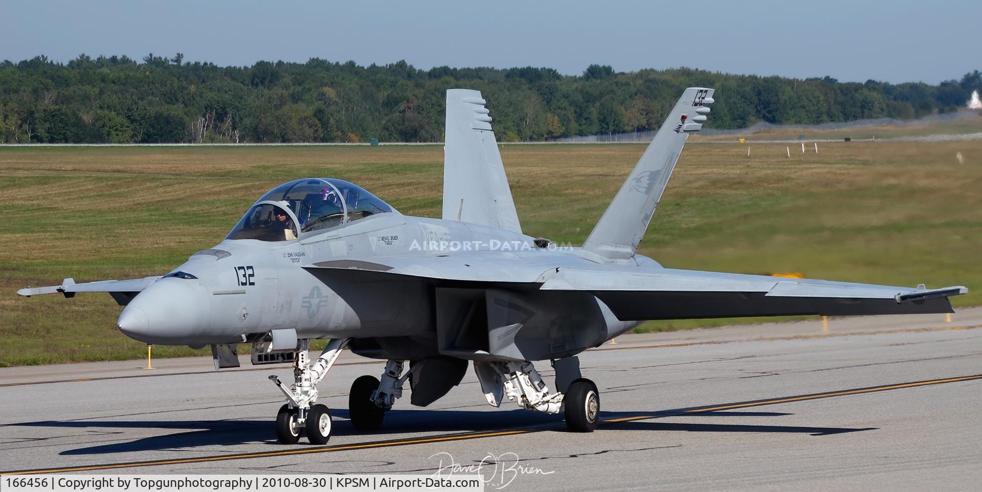 166456, Boeing F/A-18F Super Hornet C/N F091, West Coast Demo team