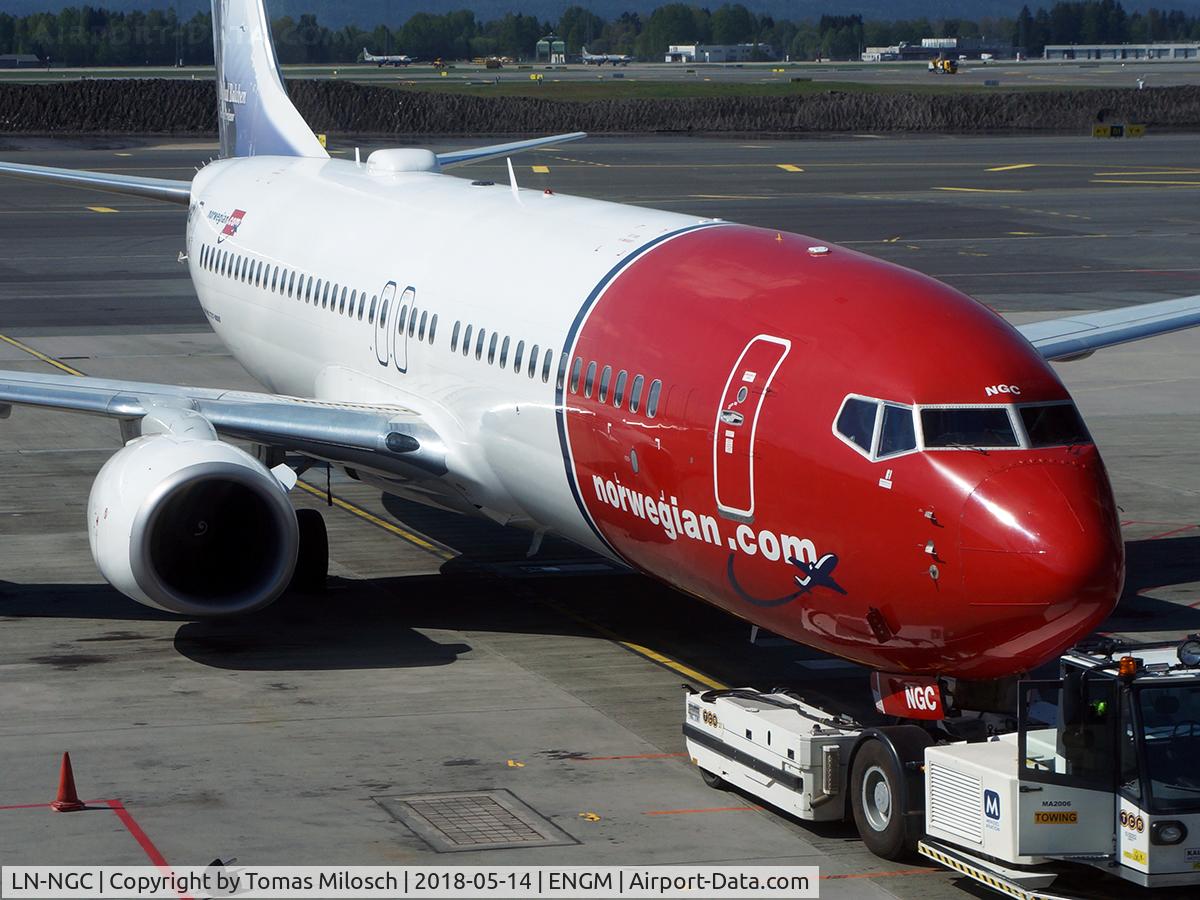 LN-NGC, 2012 Boeing 737-8JP C/N 39016, 
