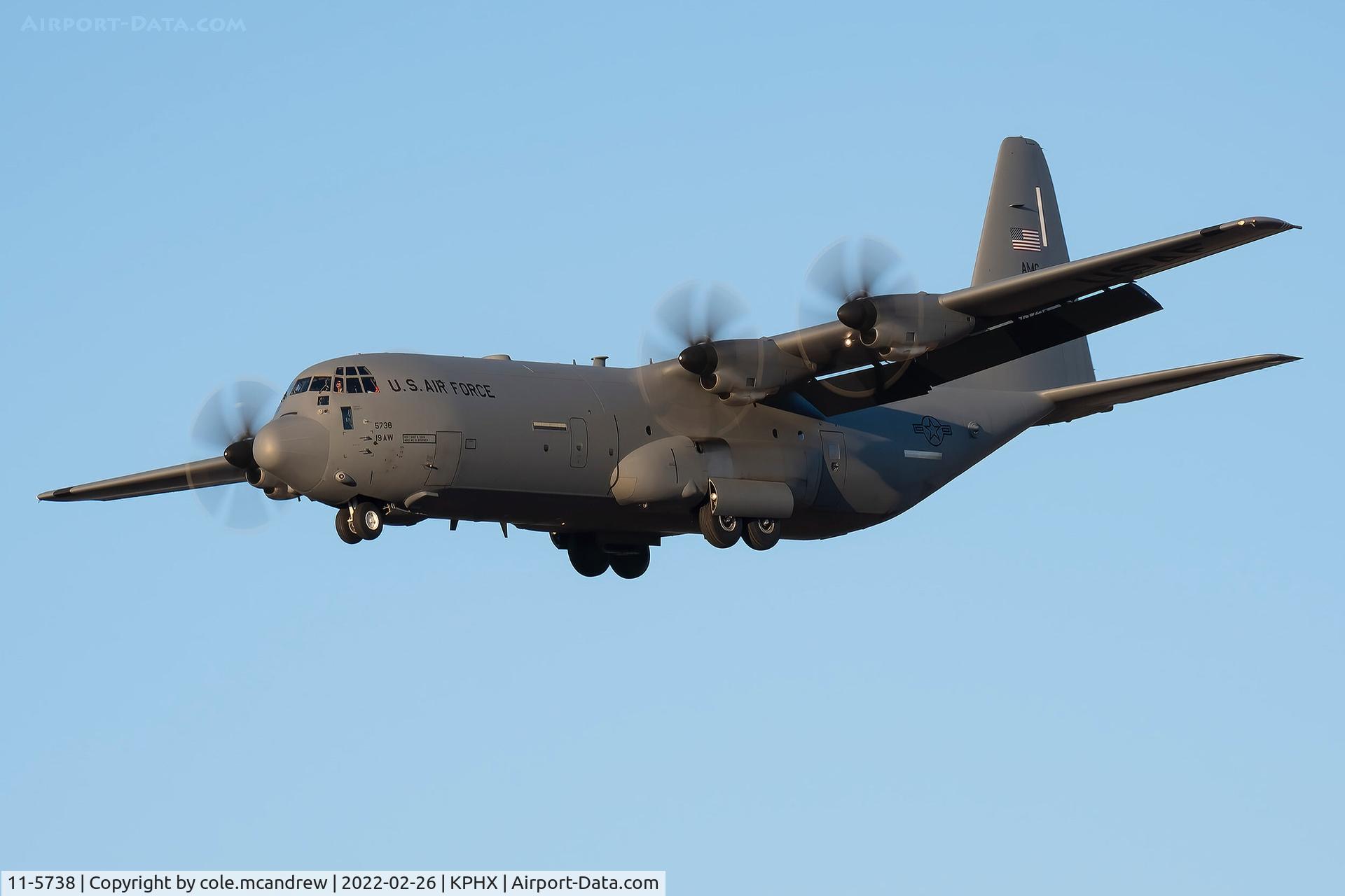 11-5738, 2013 Lockheed Martin C-130J-30 Super Hercules C/N 382-5738, PUMA91