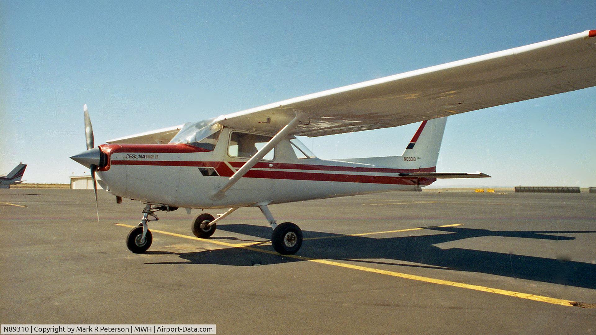 N89310, 1978 Cessna 152 C/N 15282708, On the ramp at MWH after my BFR in 1998