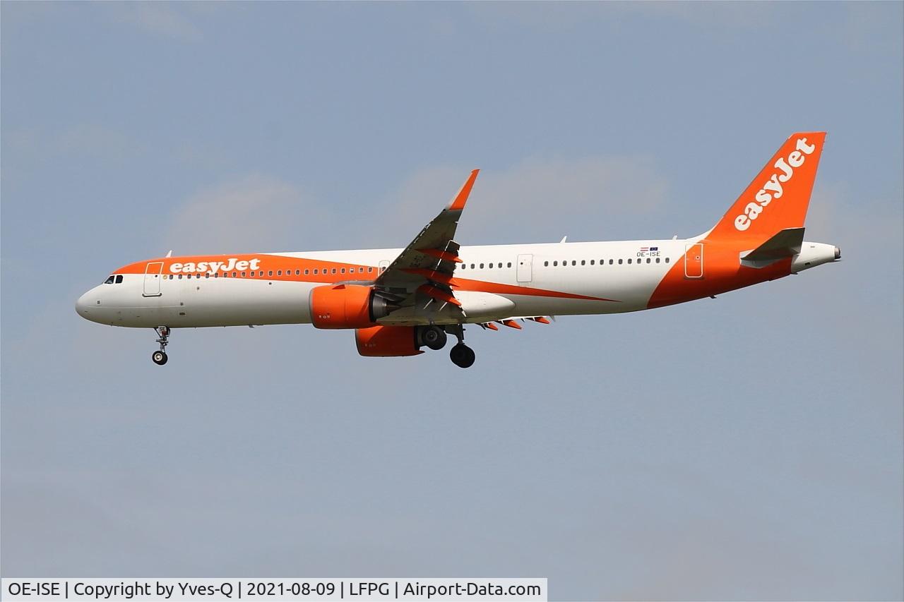 OE-ISE, 2020 Airbus A321-251NX C/N 9399, Airbus A321-251NX, On final rwy 26L, Roissy Charles De Gaulle airport (LFPG-CDG)