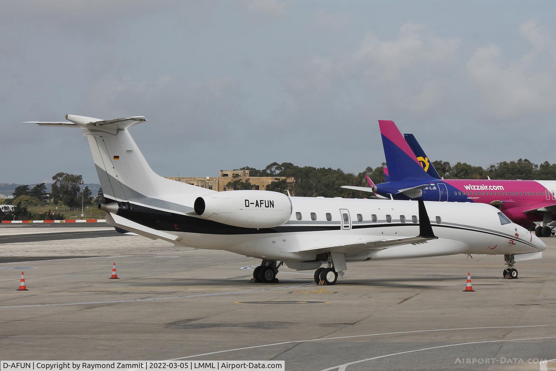 D-AFUN, 2013 Embraer EMB-135BJ Legacy 650 C/N 14501168, Embraer ERJ-135BJ Legacy 650 D-AFUN Air Hamburg