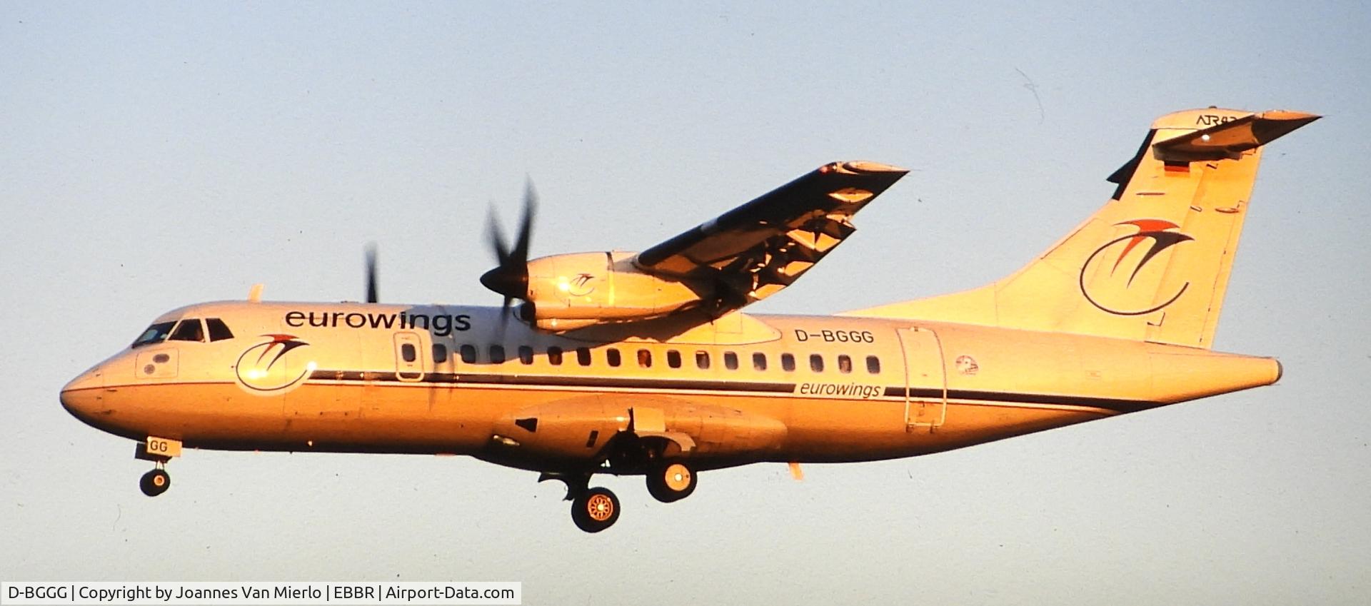 D-BGGG, 1989 ATR 42-300 C/N 148, Slide scan