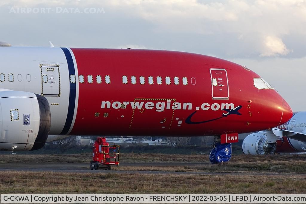G-CKWA, 2018 Boeing 787-9 Dreamliner C/N 63315, Norwegian stored