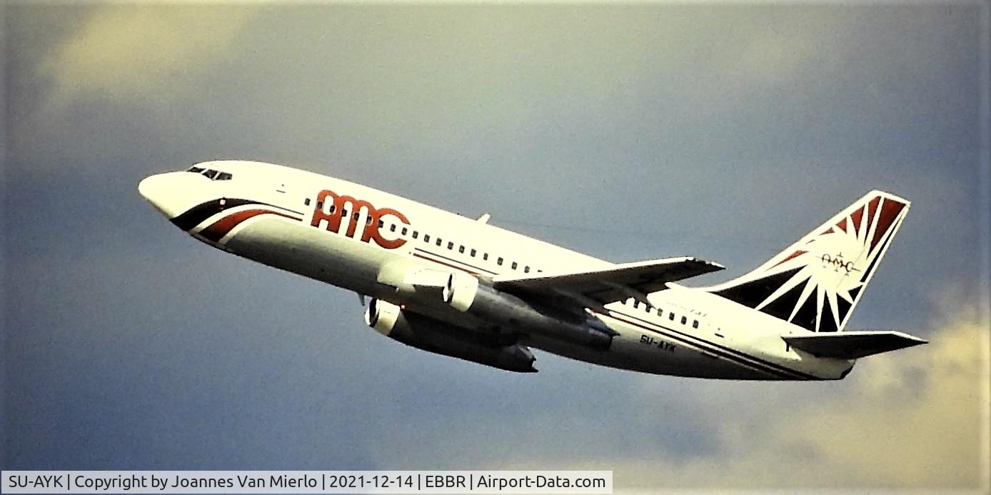 SU-AYK, 1976 Boeing 737-266 C/N 21194, Slide scan