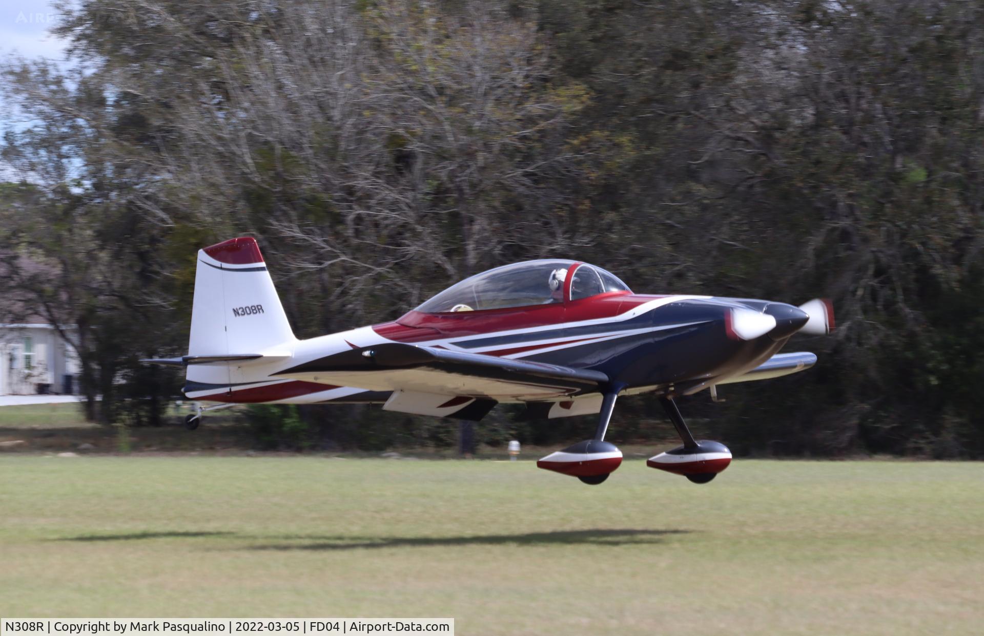 N308R, 2008 Vans RV-8 C/N 82385, Vans RV-8