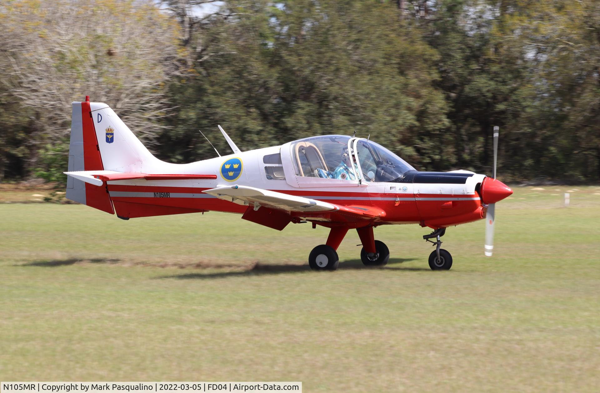 N105MR, 1971 Scottish Aviation Sk.61D Bulldog C/N BH100/138, Scottish Aviation Sk.61D Bulldog