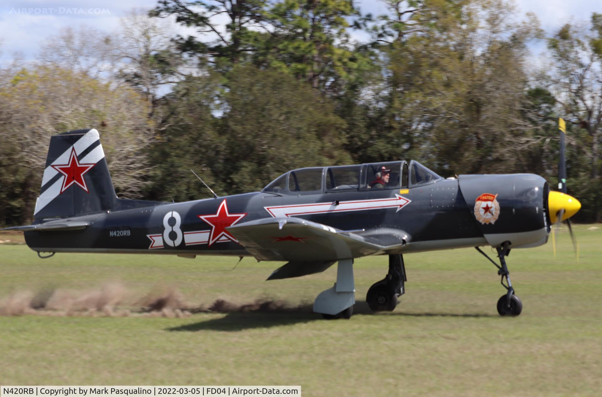 N420RB, 1972 Nanchang CJ-6A C/N 2132049, Nanchang CJ-6A