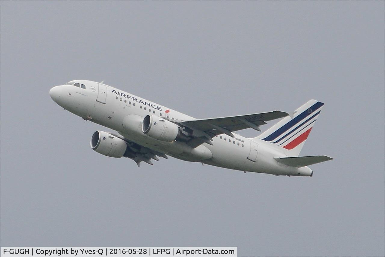 F-GUGH, 2004 Airbus A318-111 C/N 2344, Airbus A318-111, Climbing from rwy 08L, Roissy Charles De Gaulle airport (LFPG-CDG)
