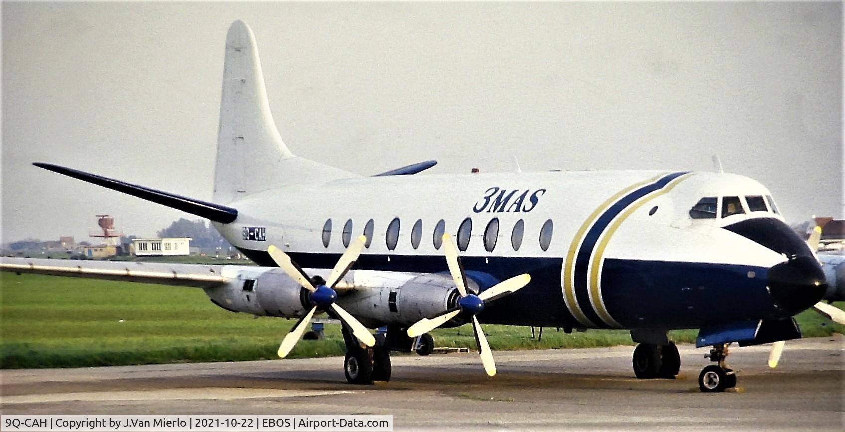 9Q-CAH, 1954 Vickers Viscount 708 C/N 36, Slide  scan