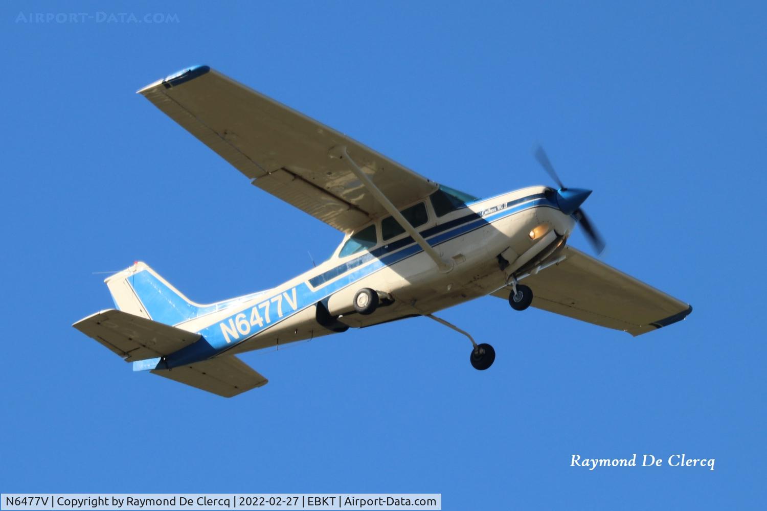 N6477V, 1980 Cessna 172RG Cutlass RG C/N 172RG0722, At Wevelgem.