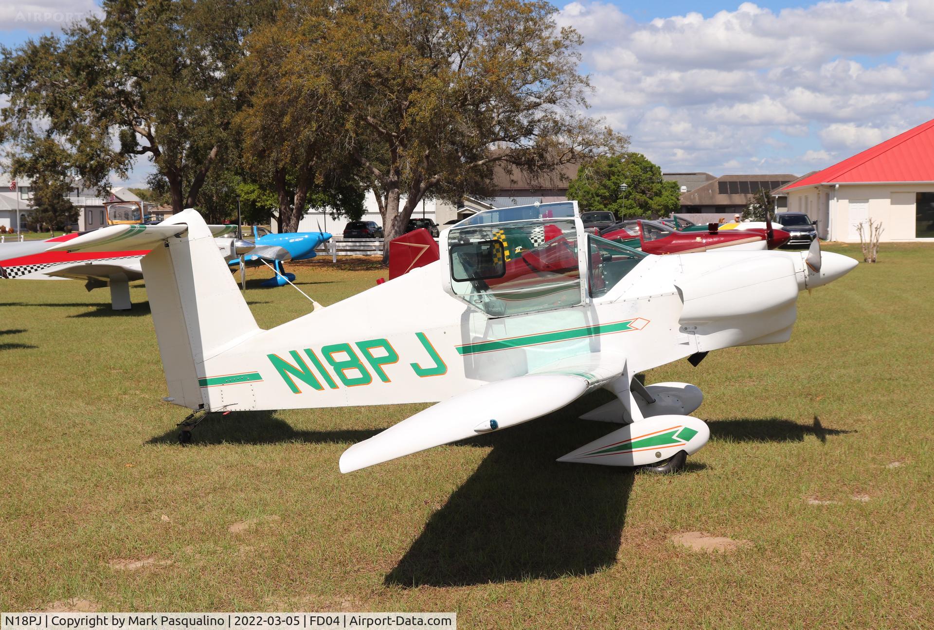 N18PJ, 1980 Pazmany PL-4A C/N 18, Pazmany PL-4A