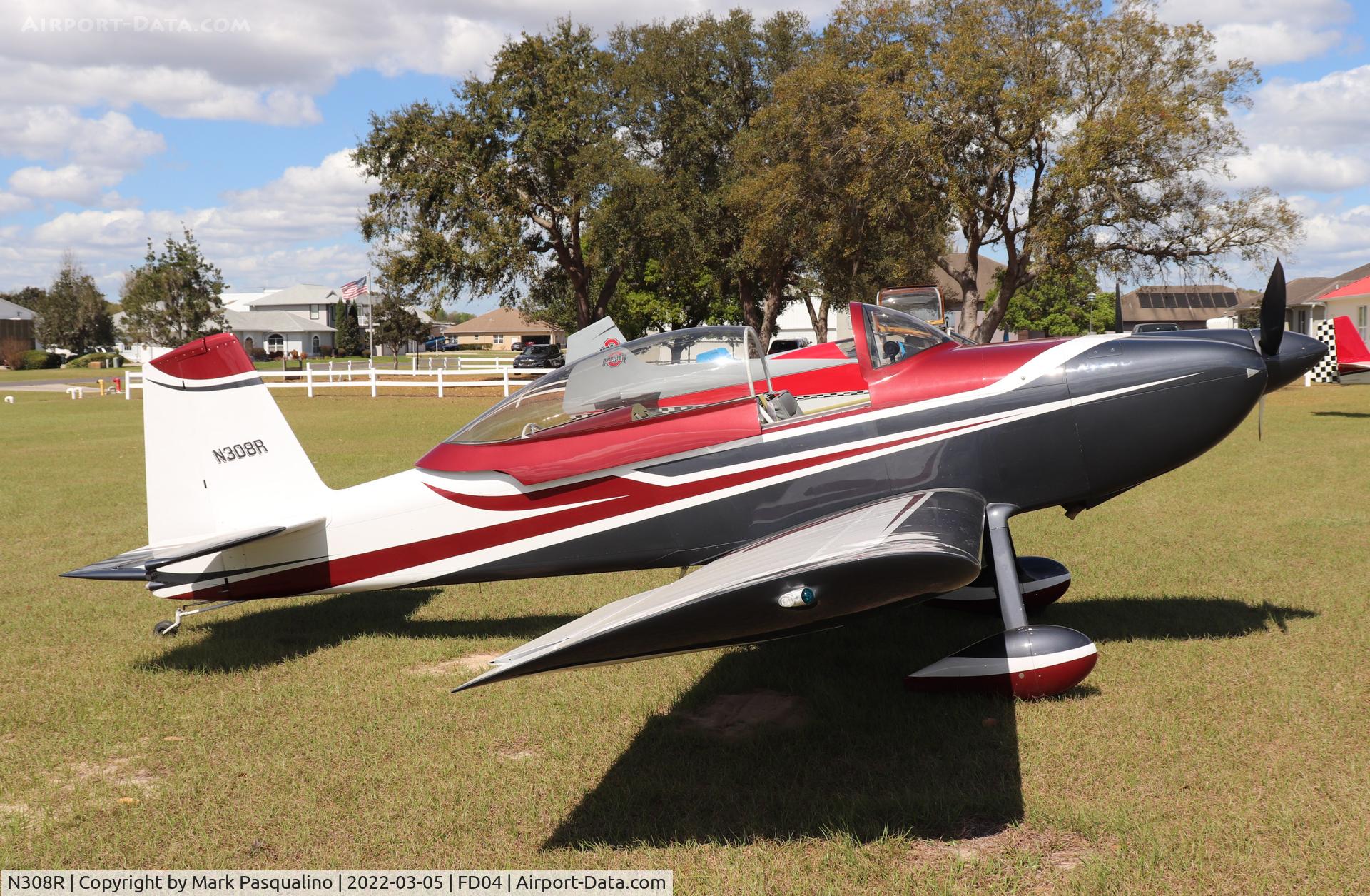 N308R, 2008 Vans RV-8 C/N 82385, Vans RV-8