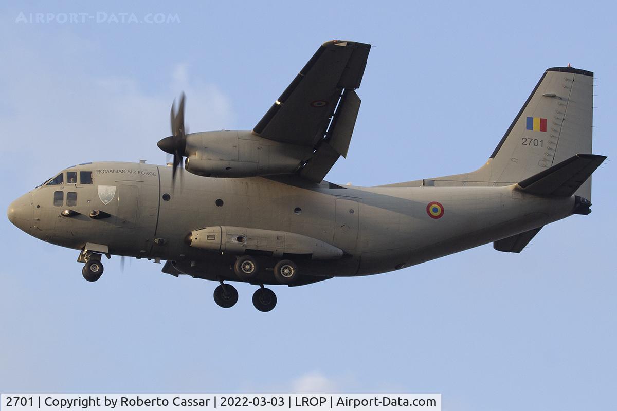 2701, Alenia C-27J Spartan C/N 4141, Bucharest Airport